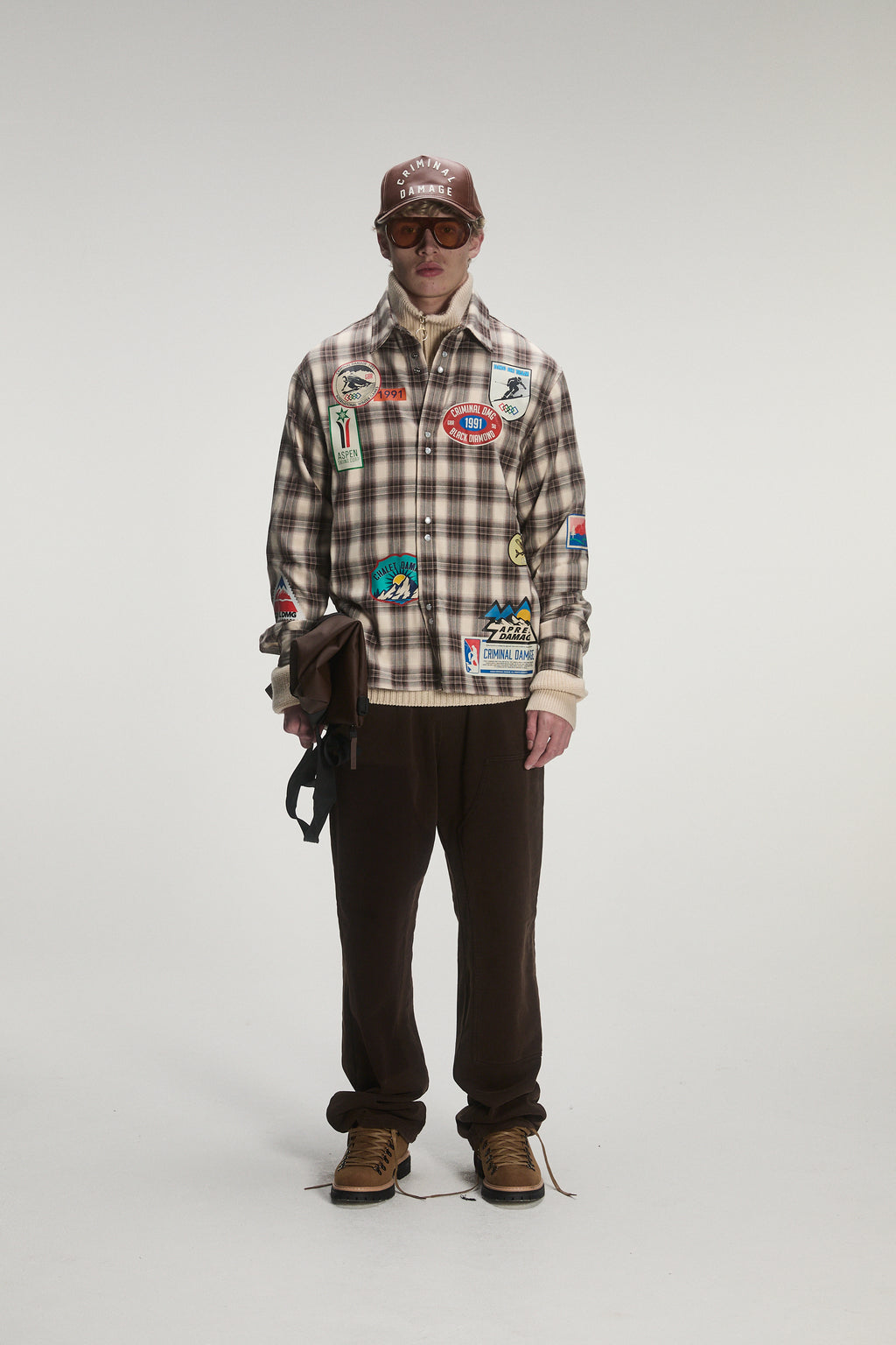 PRINTED PLAID SHIRT