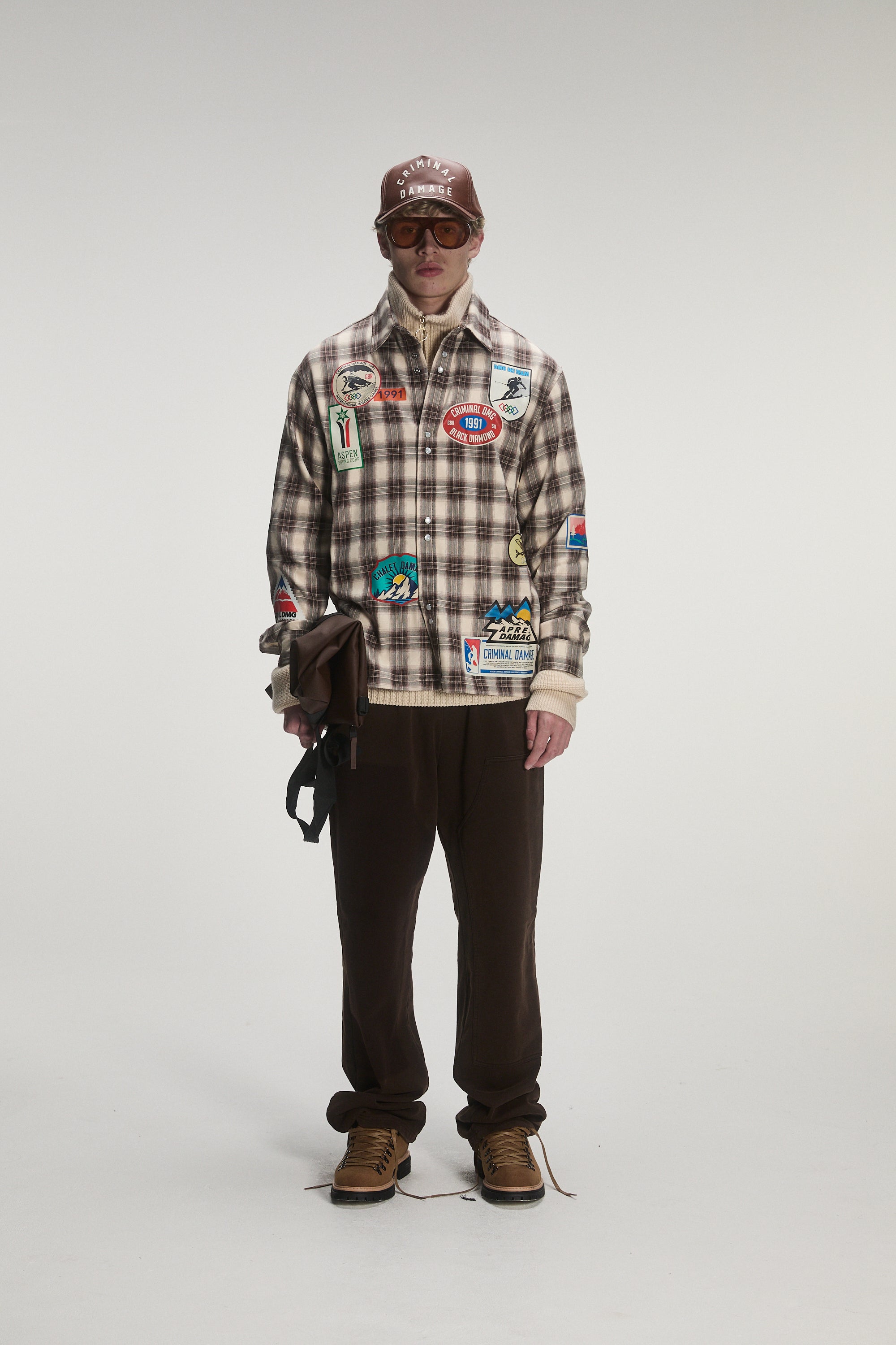 PRINTED PLAID SHIRT