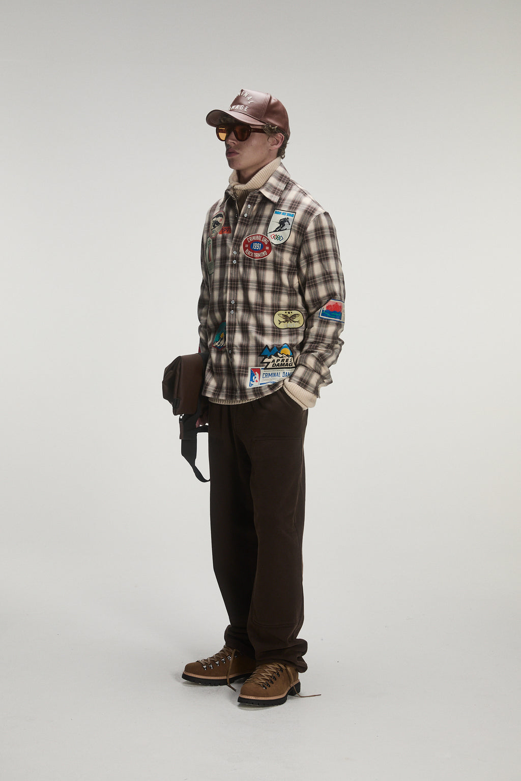 PRINTED PLAID SHIRT