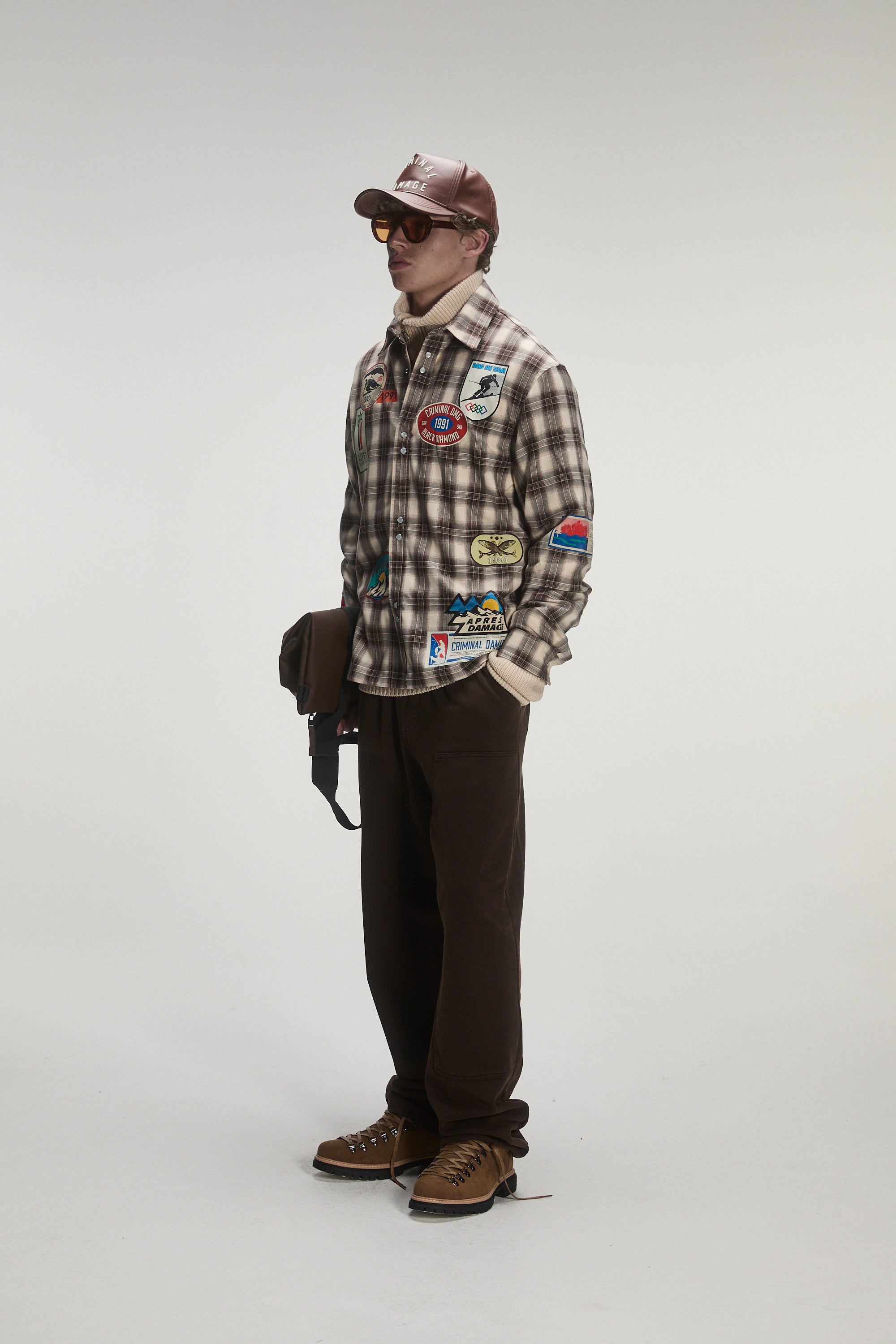PRINTED PLAID SHIRT