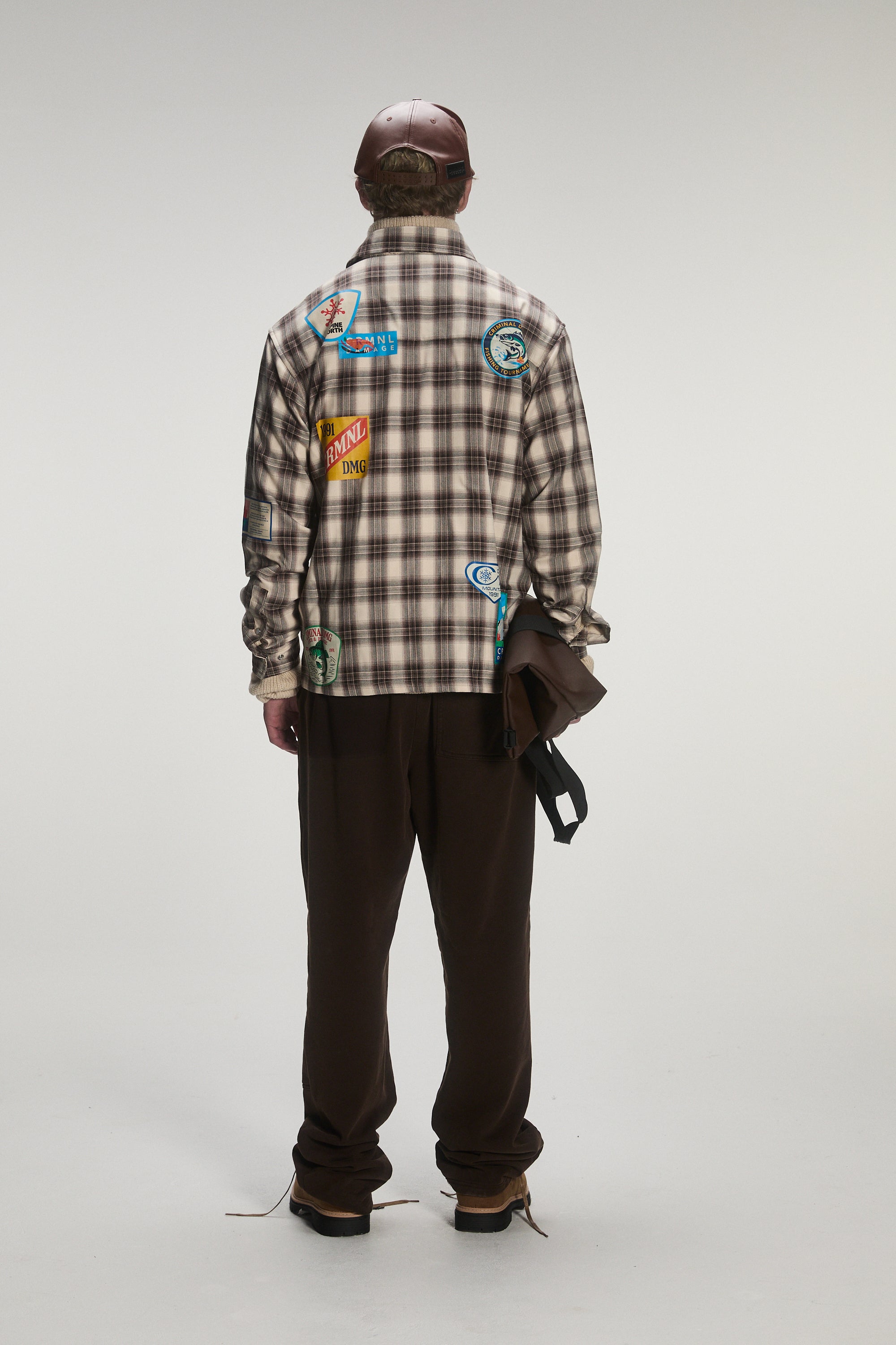 PRINTED PLAID SHIRT