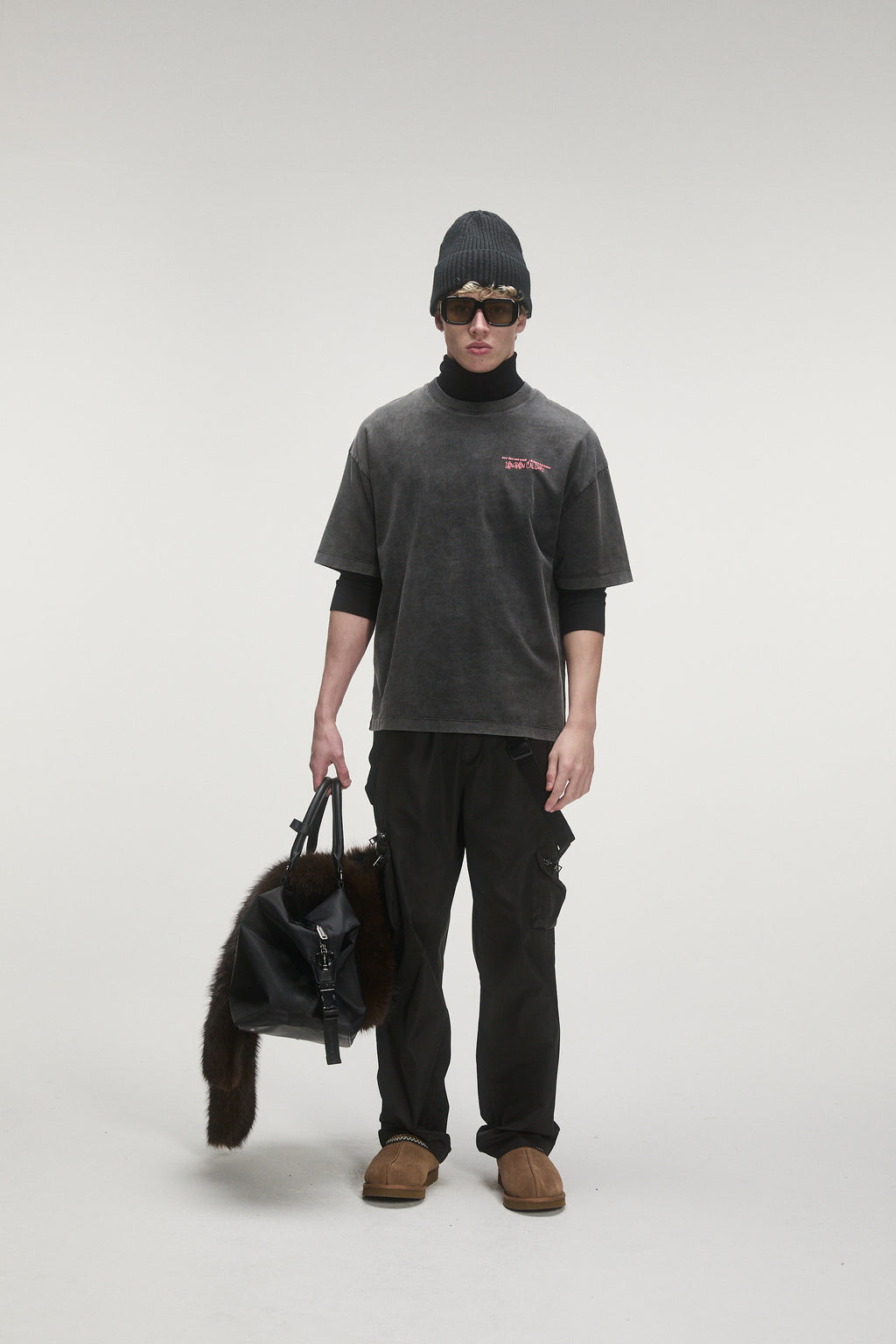 NYLON CARGO PANTS