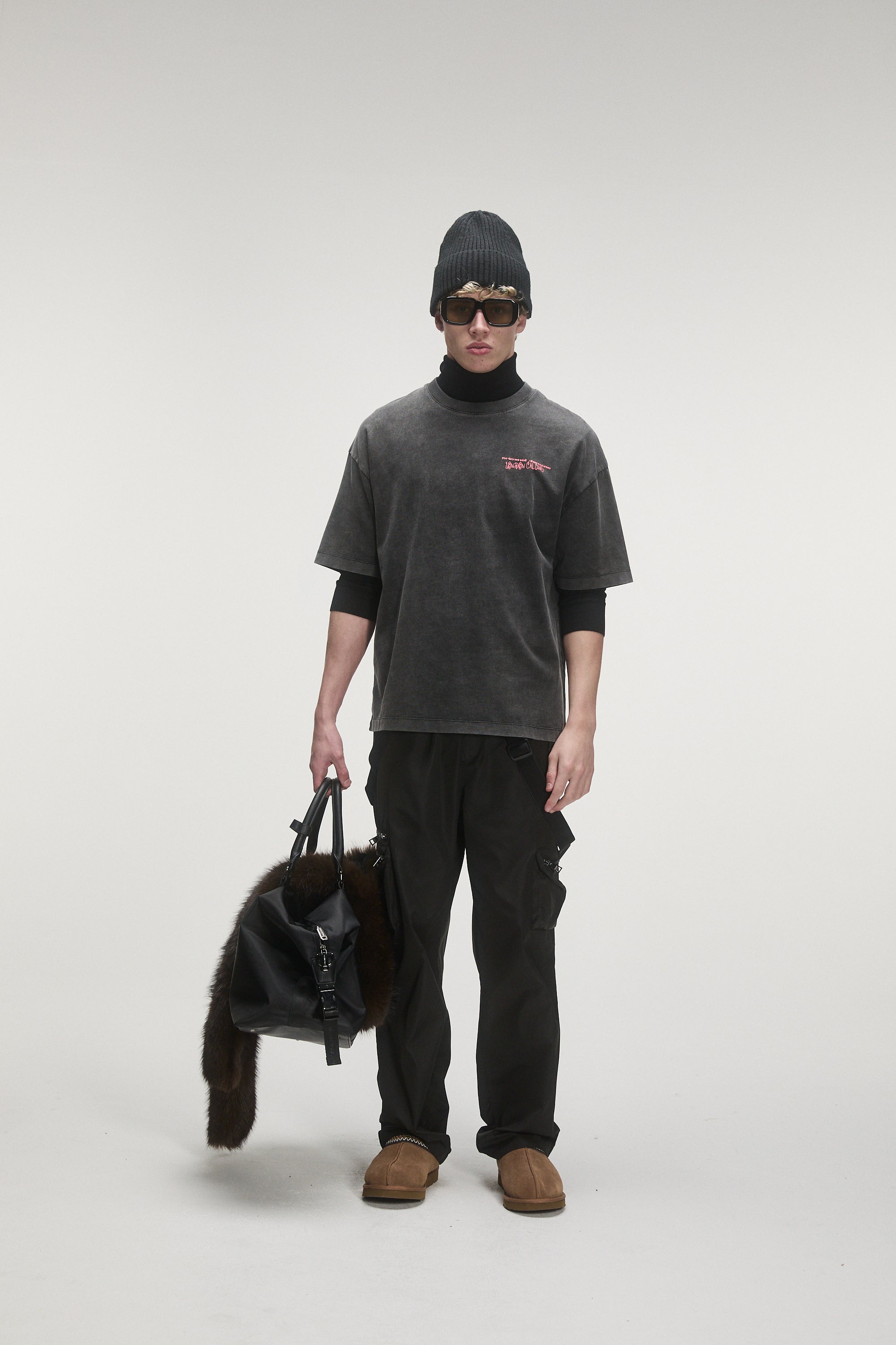 NYLON CARGO PANTS