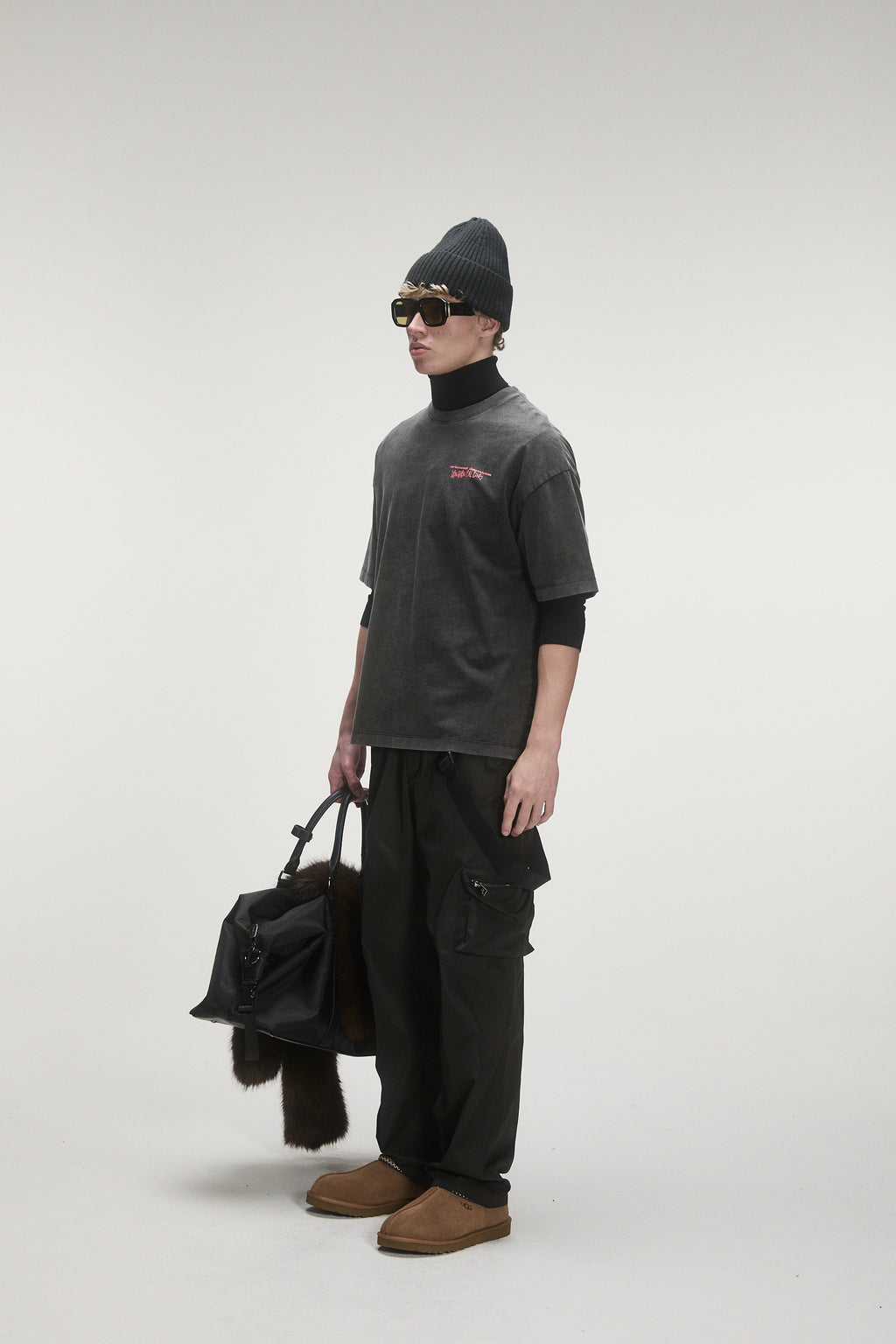 NYLON CARGO PANTS