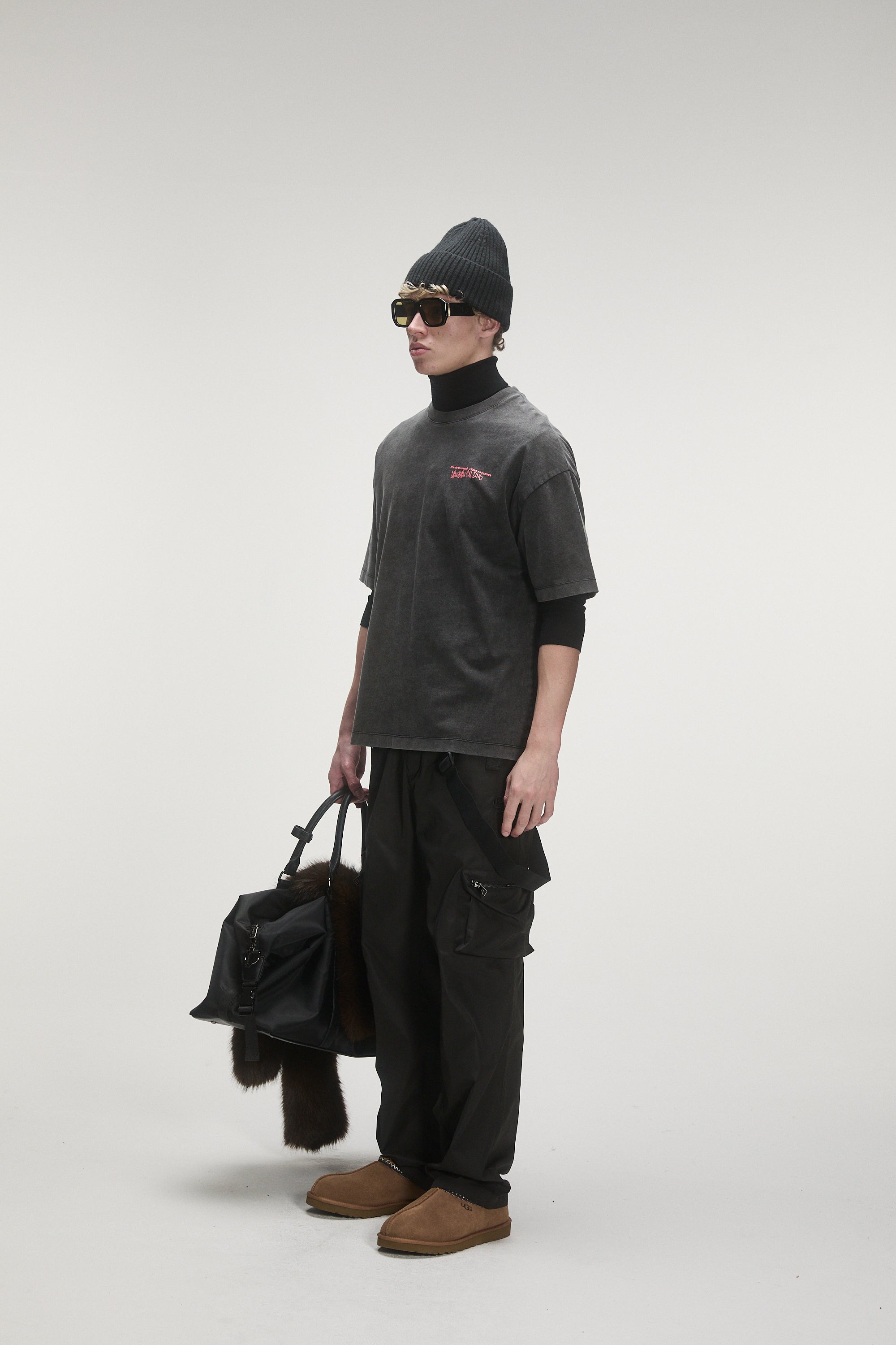 NYLON CARGO PANTS