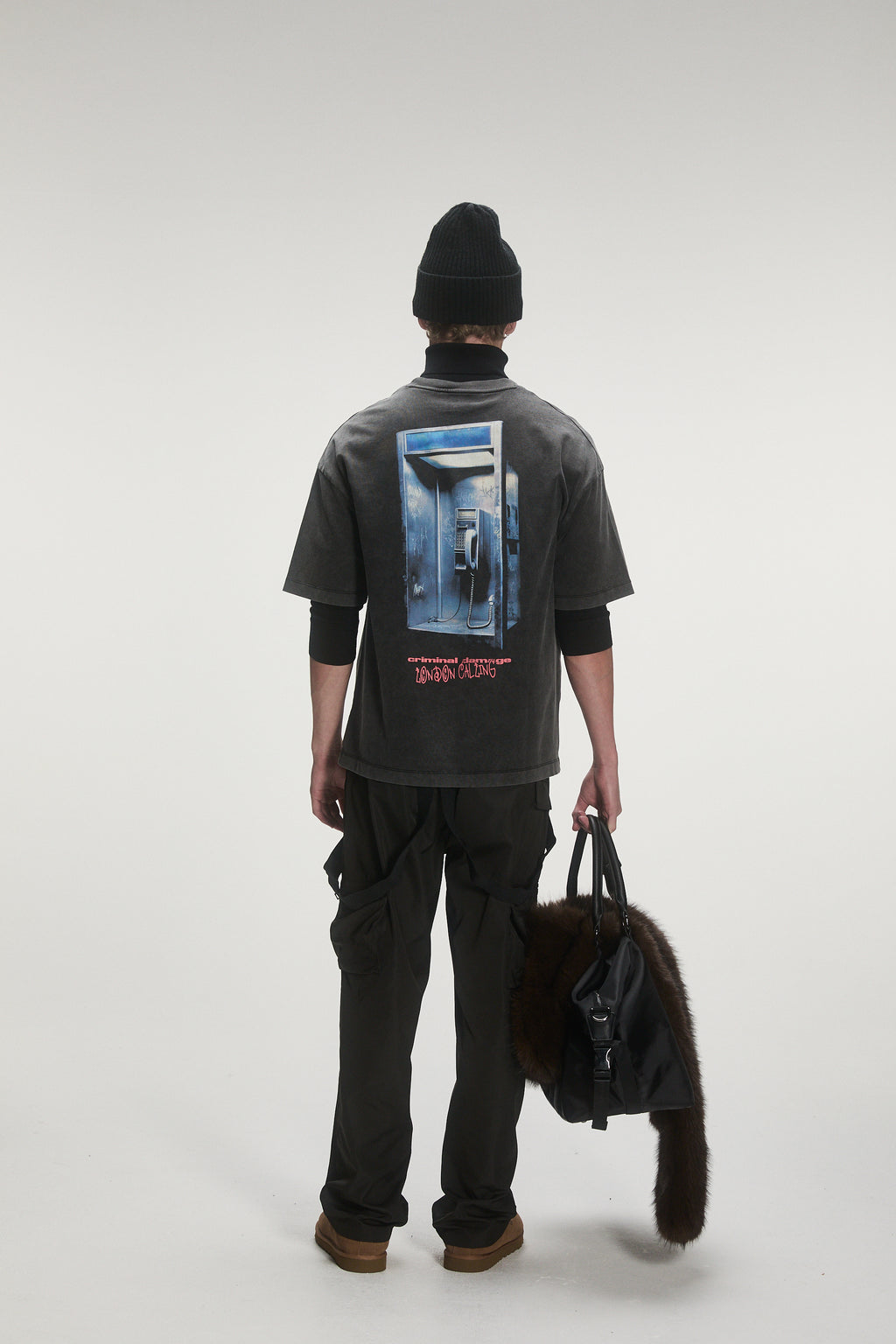 NYLON CARGO PANTS
