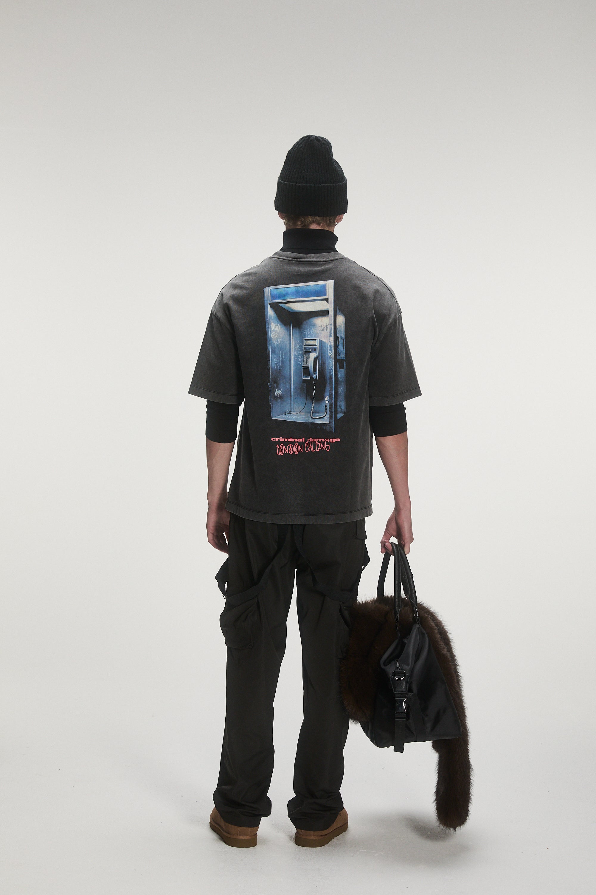 NYLON CARGO PANTS