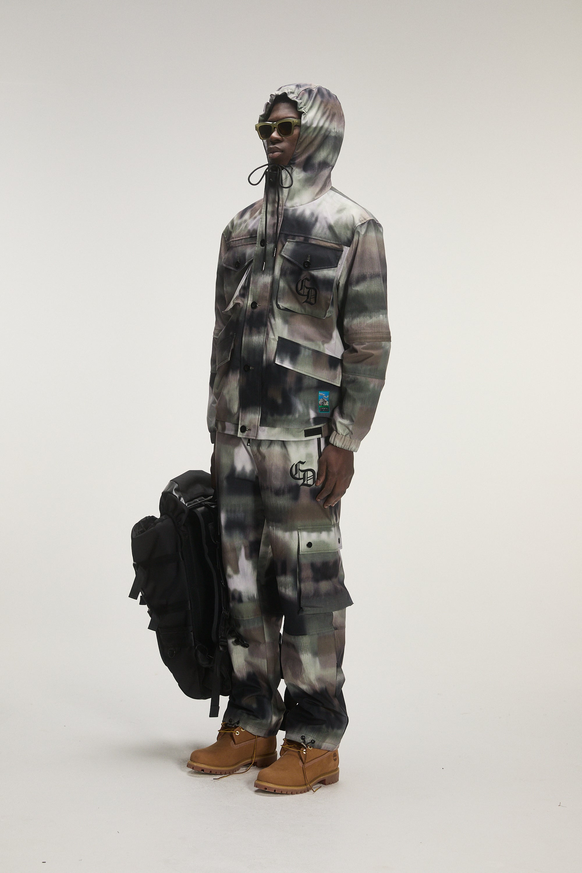 BLURRED CAMO CARGO