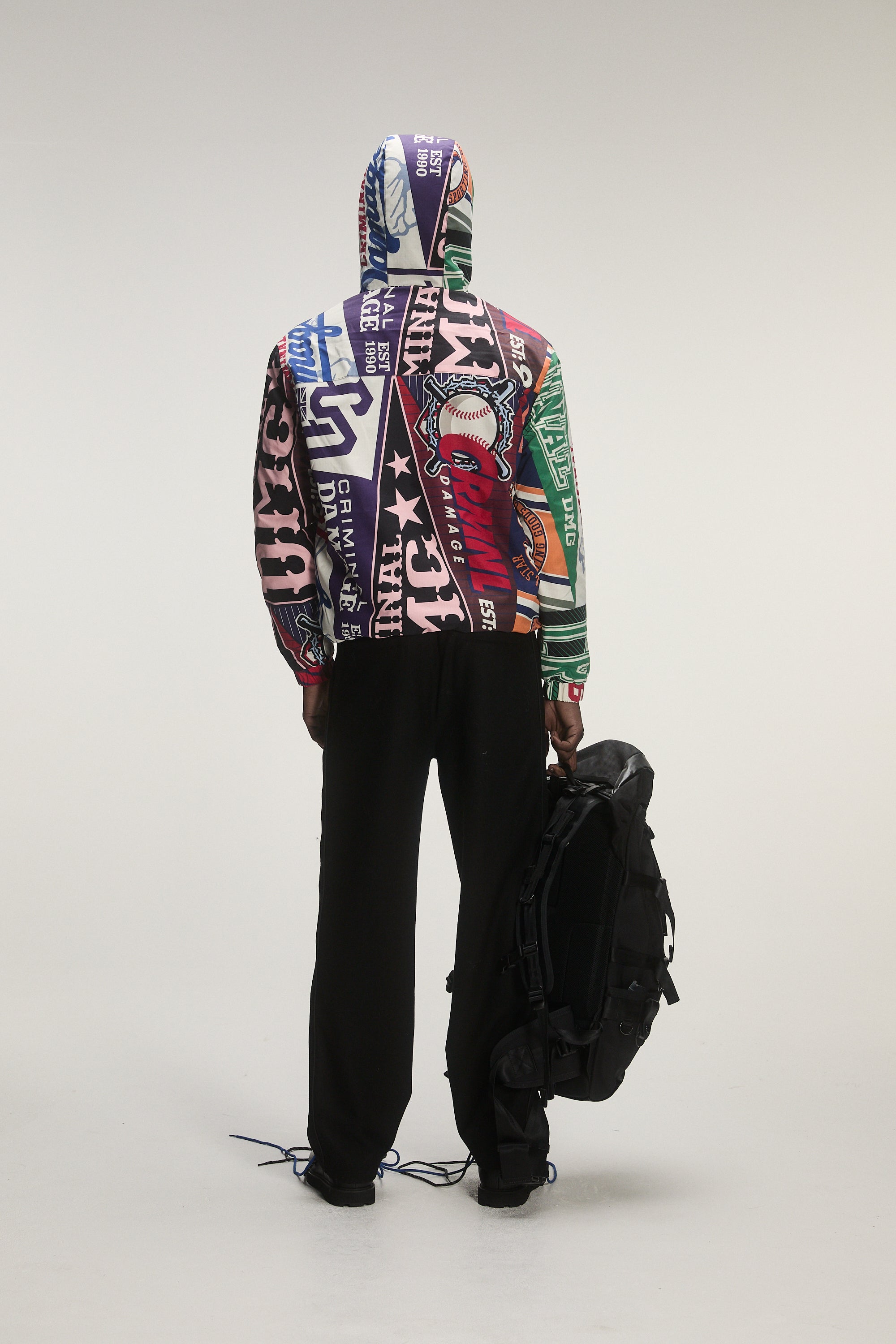 PRINTED FLAG JACKET