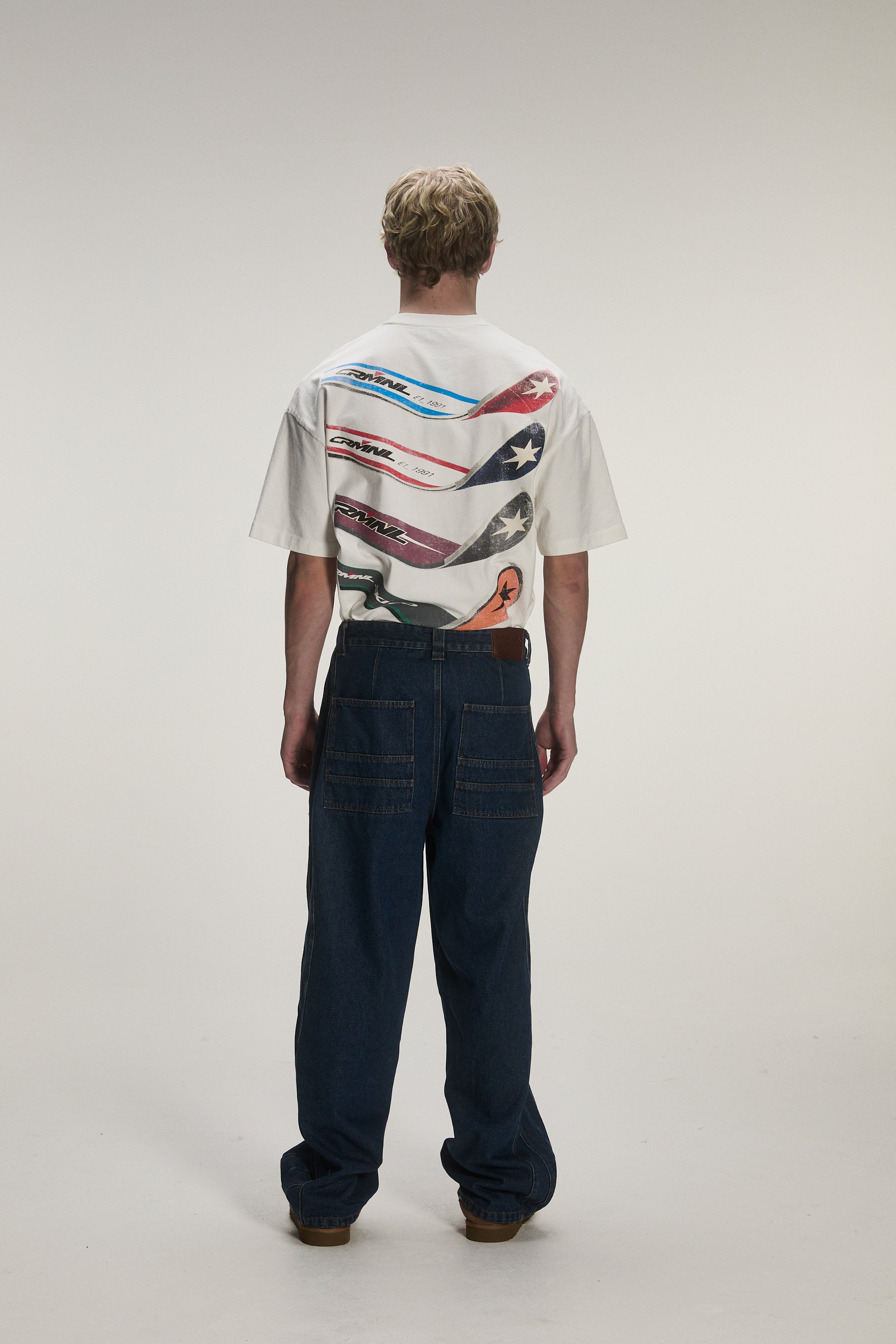 PATCHED WASHED JEAN