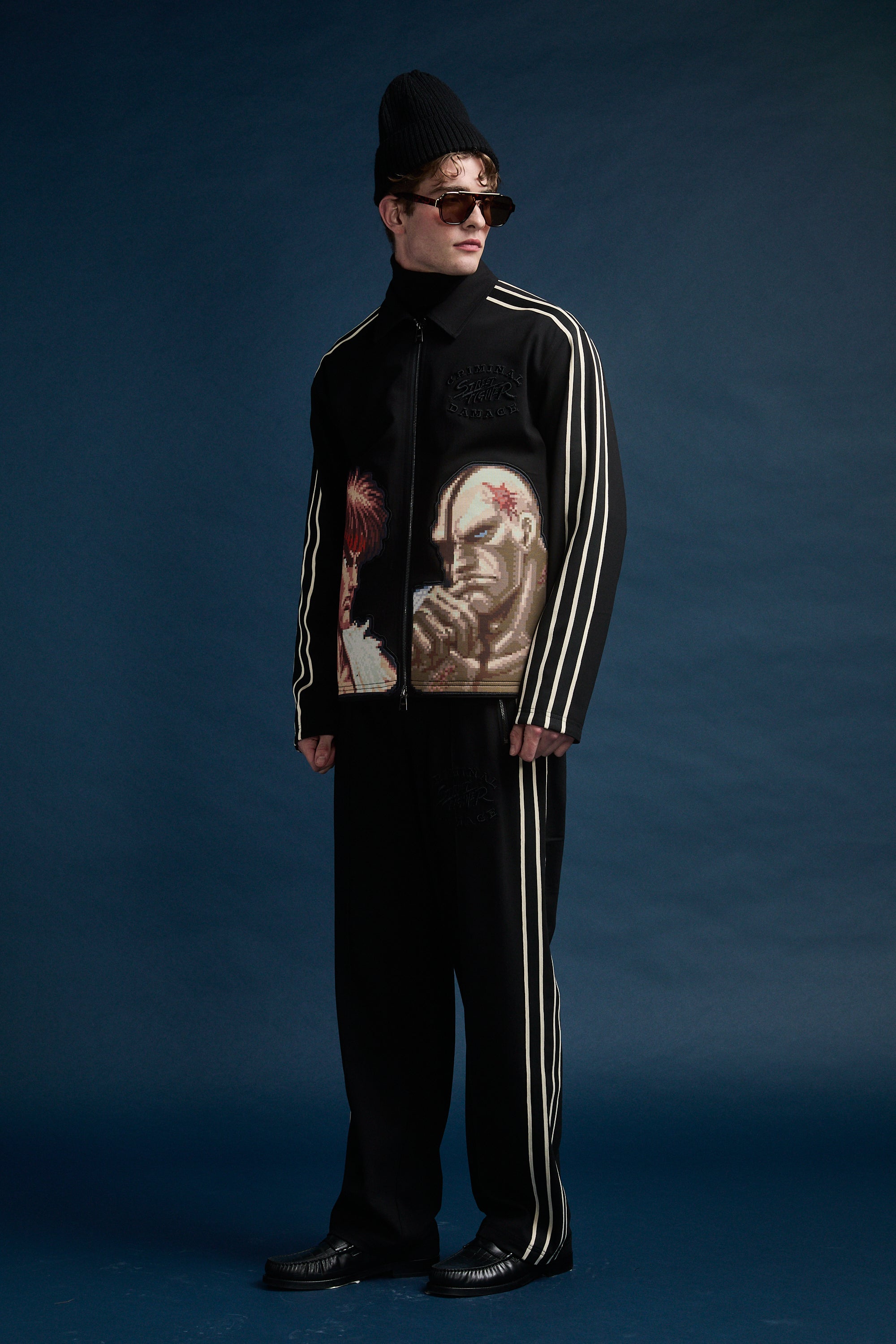 VERSUS WOOL TRACKSUIT PANT