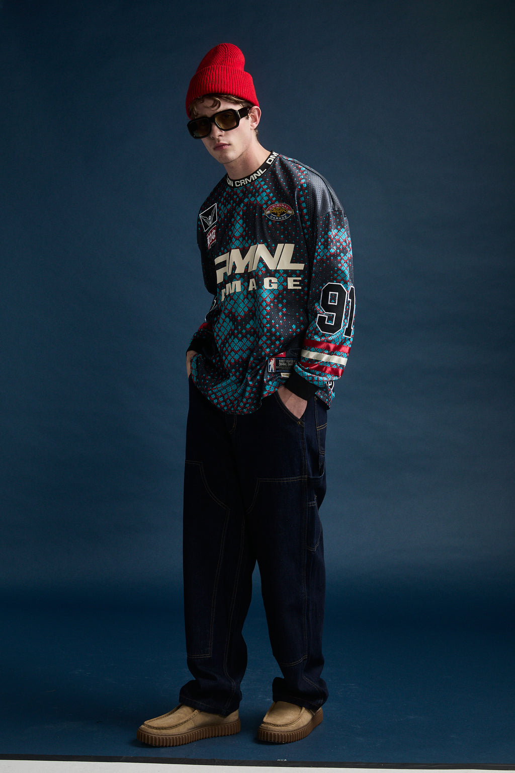M.BISON MESH FOOTBALL JERSY