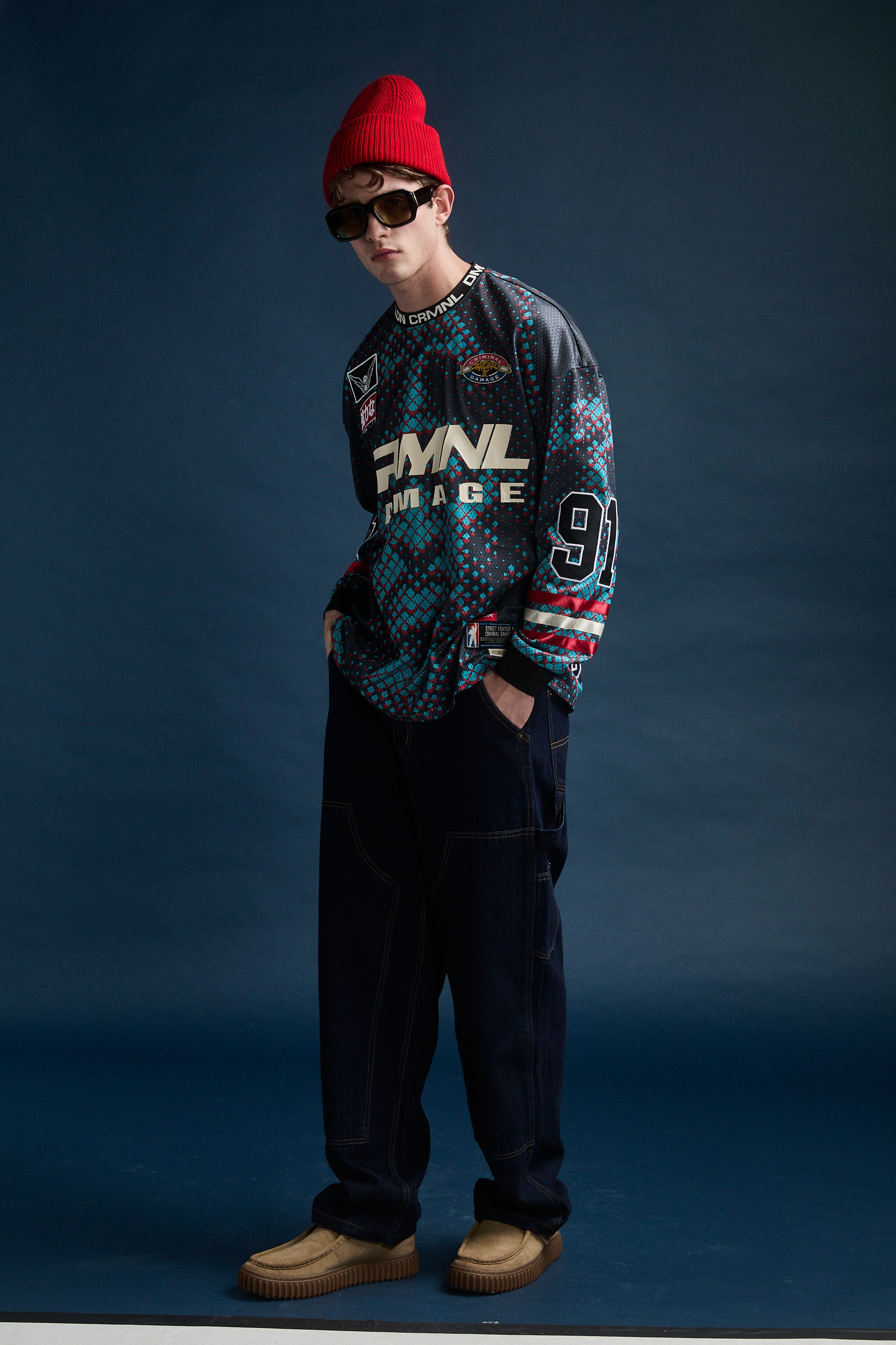 M.BISON MESH FOOTBALL JERSY