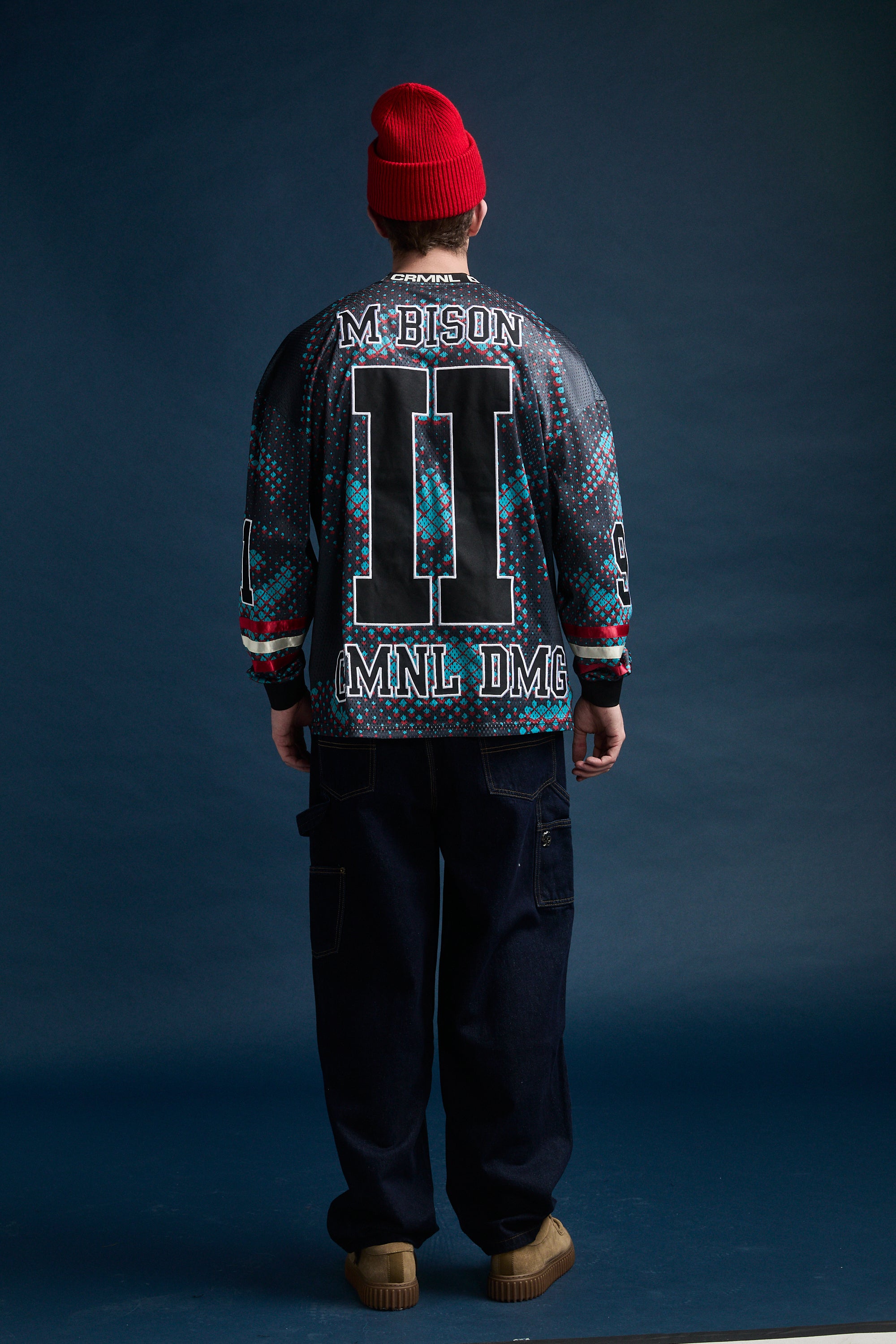 M.BISON MESH FOOTBALL JERSY