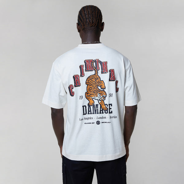 TEAM TIGERS T-SHIRT - OFF WHITE