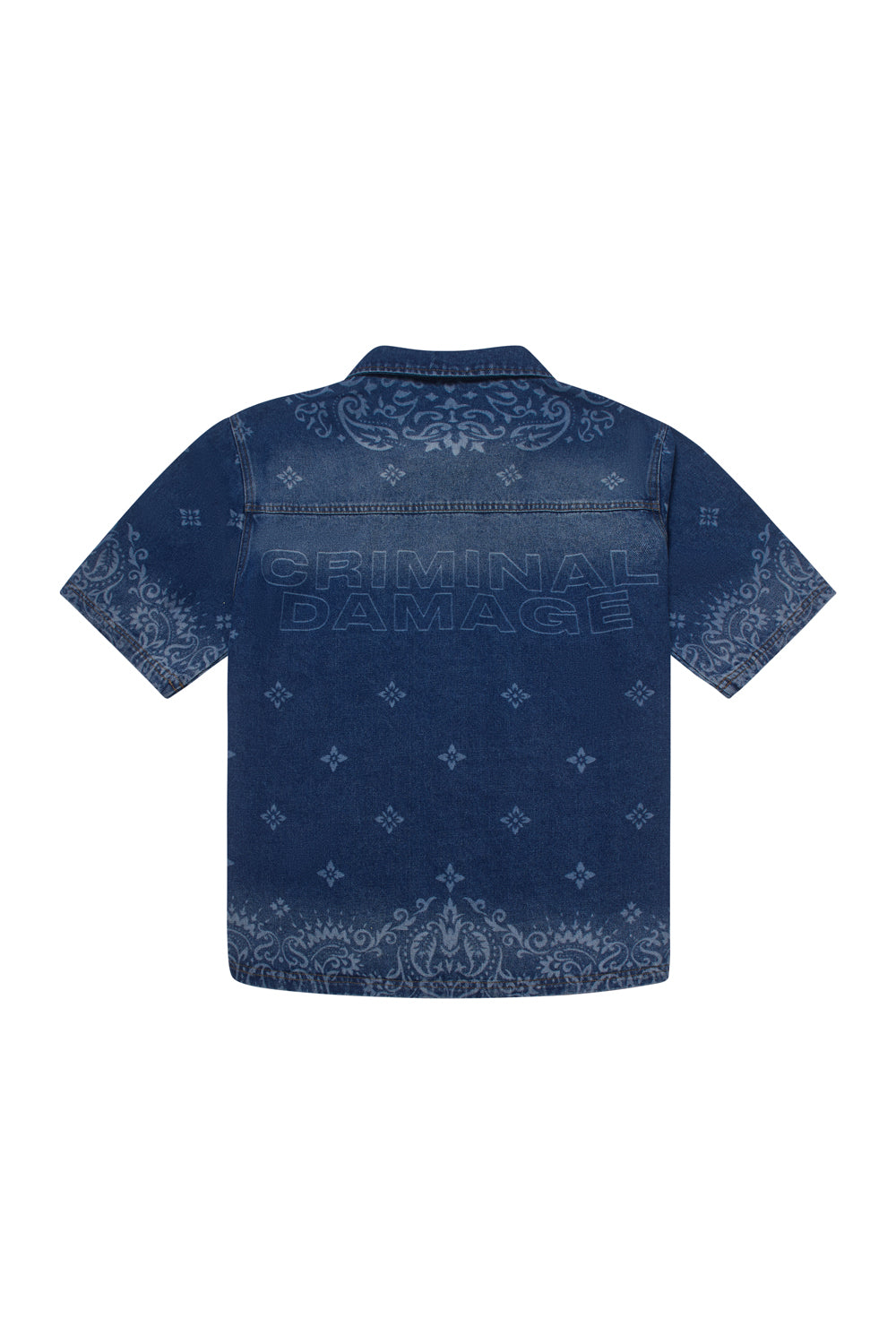 LASER PRINT DENIM SHIRT – Criminal Damage Store