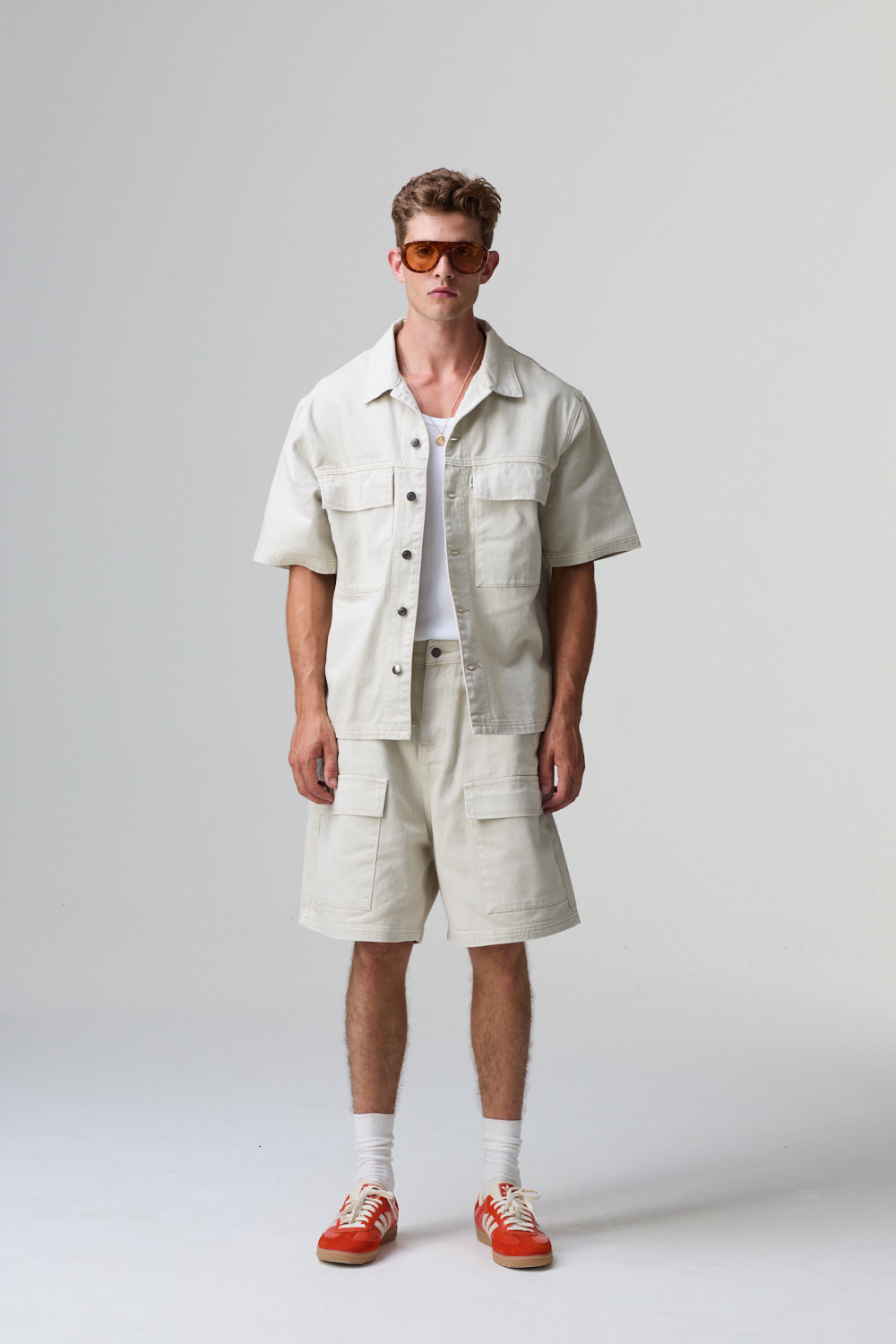 LOGO MECHANIC SHORTS