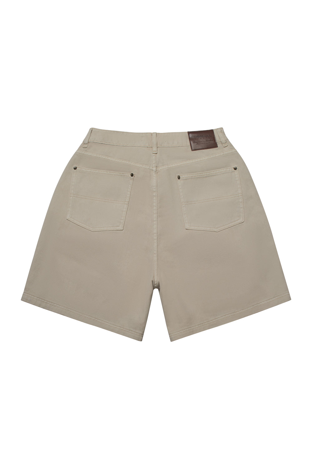 Criminal Damage shorts on white background