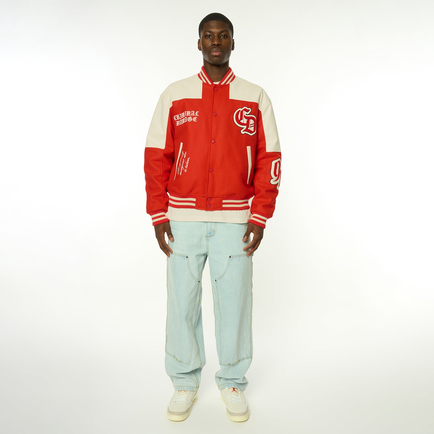 Letterman Jacket-Criminal Damage Store