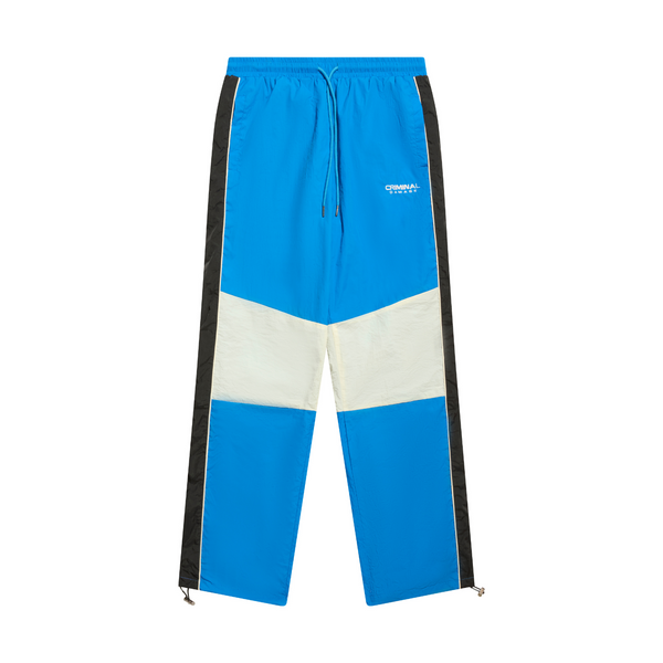 NYLON COLOUR BLOCK TRACK PANT
