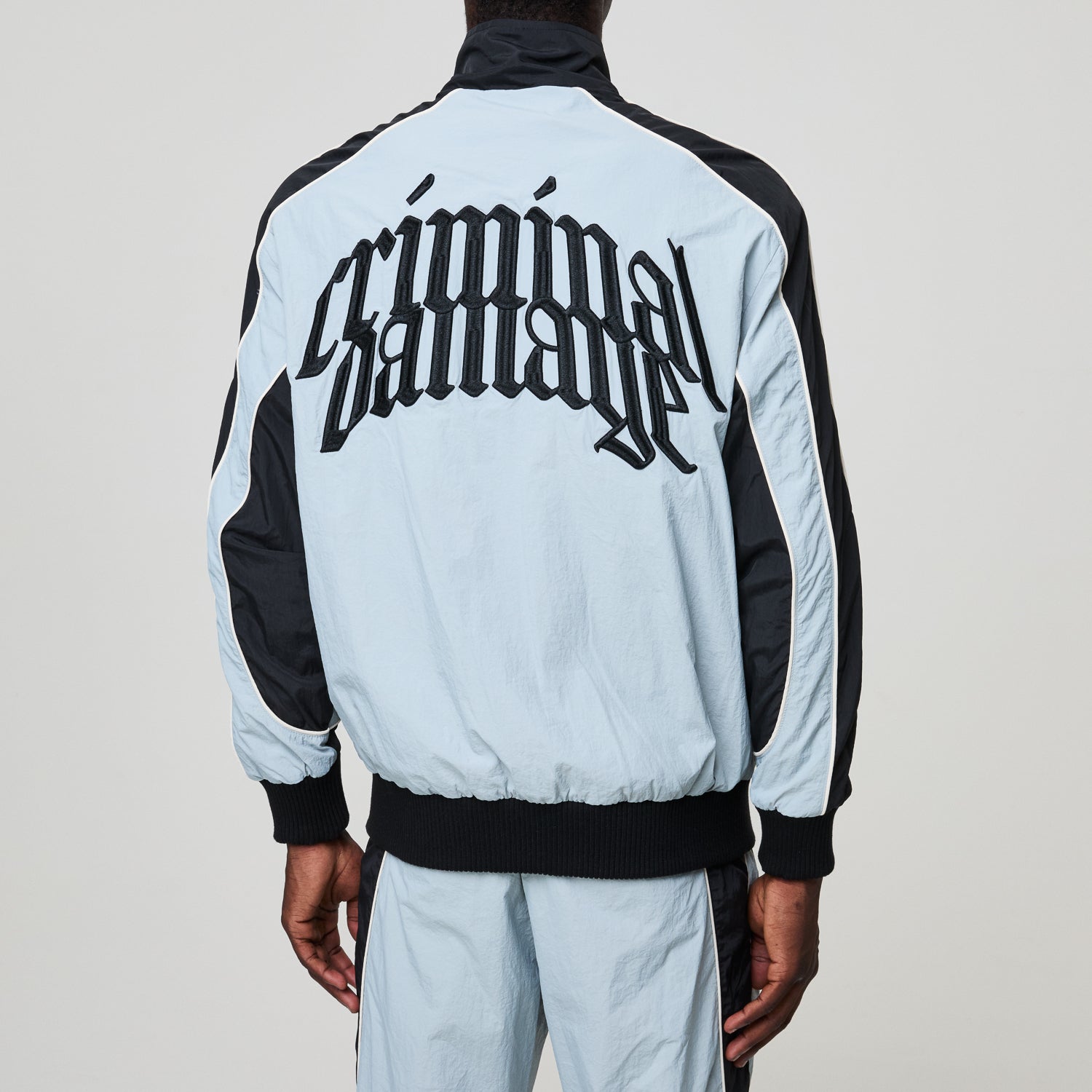 PANELLED TRAINING NYLON JACKET