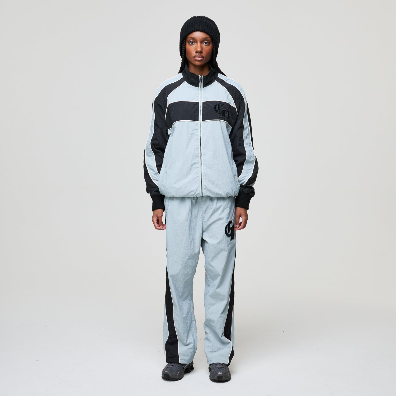 PANELLED TRAINING NYLON JACKET