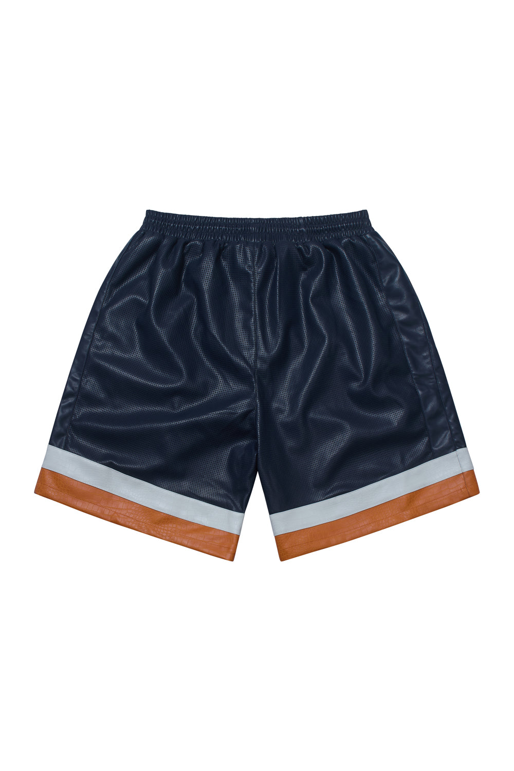 Criminal Damage shorts on white background 