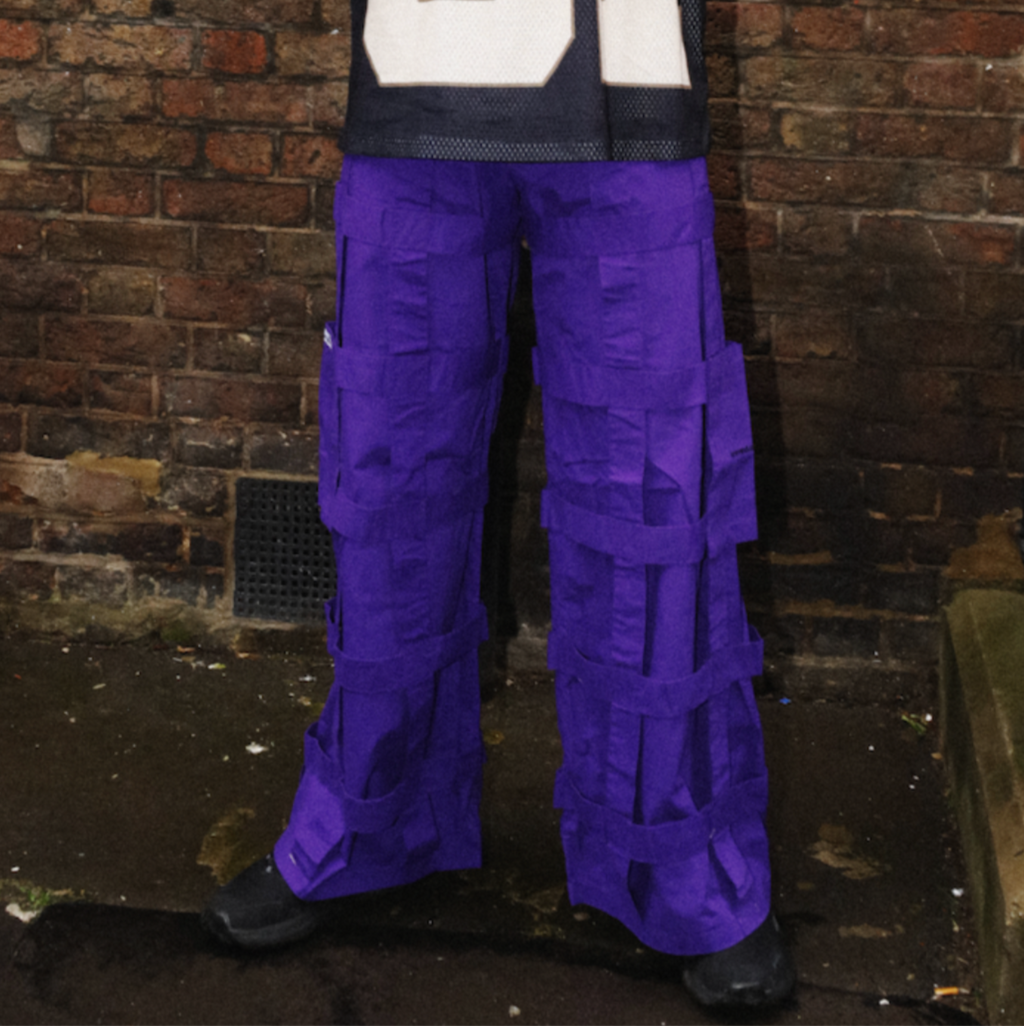 LATTICE TROUSERS