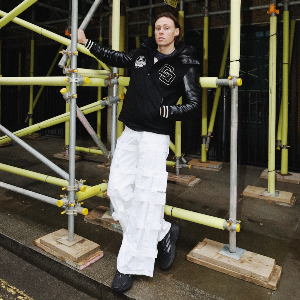 LATTICE TROUSERS