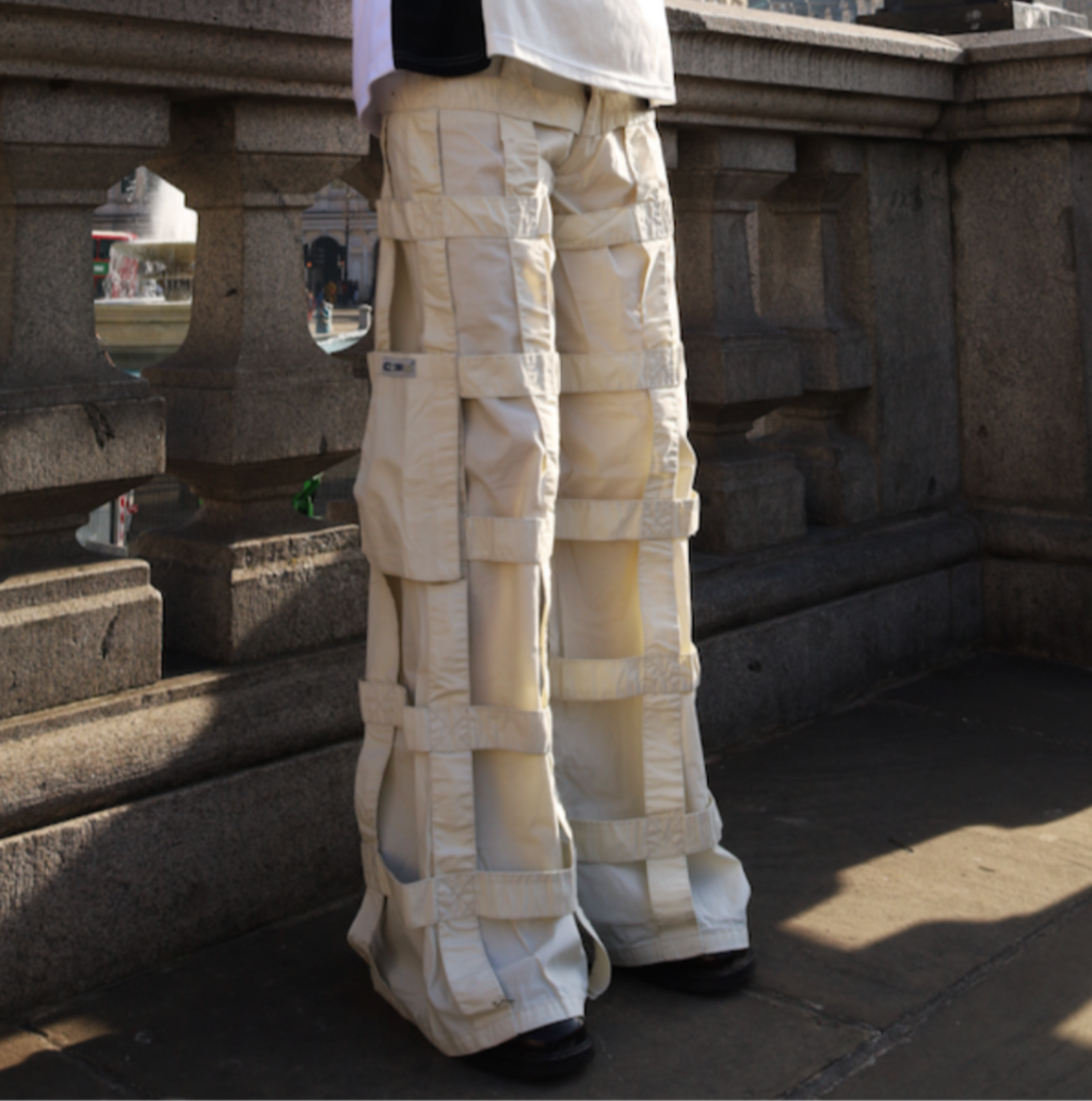 LATTICE TROUSERS