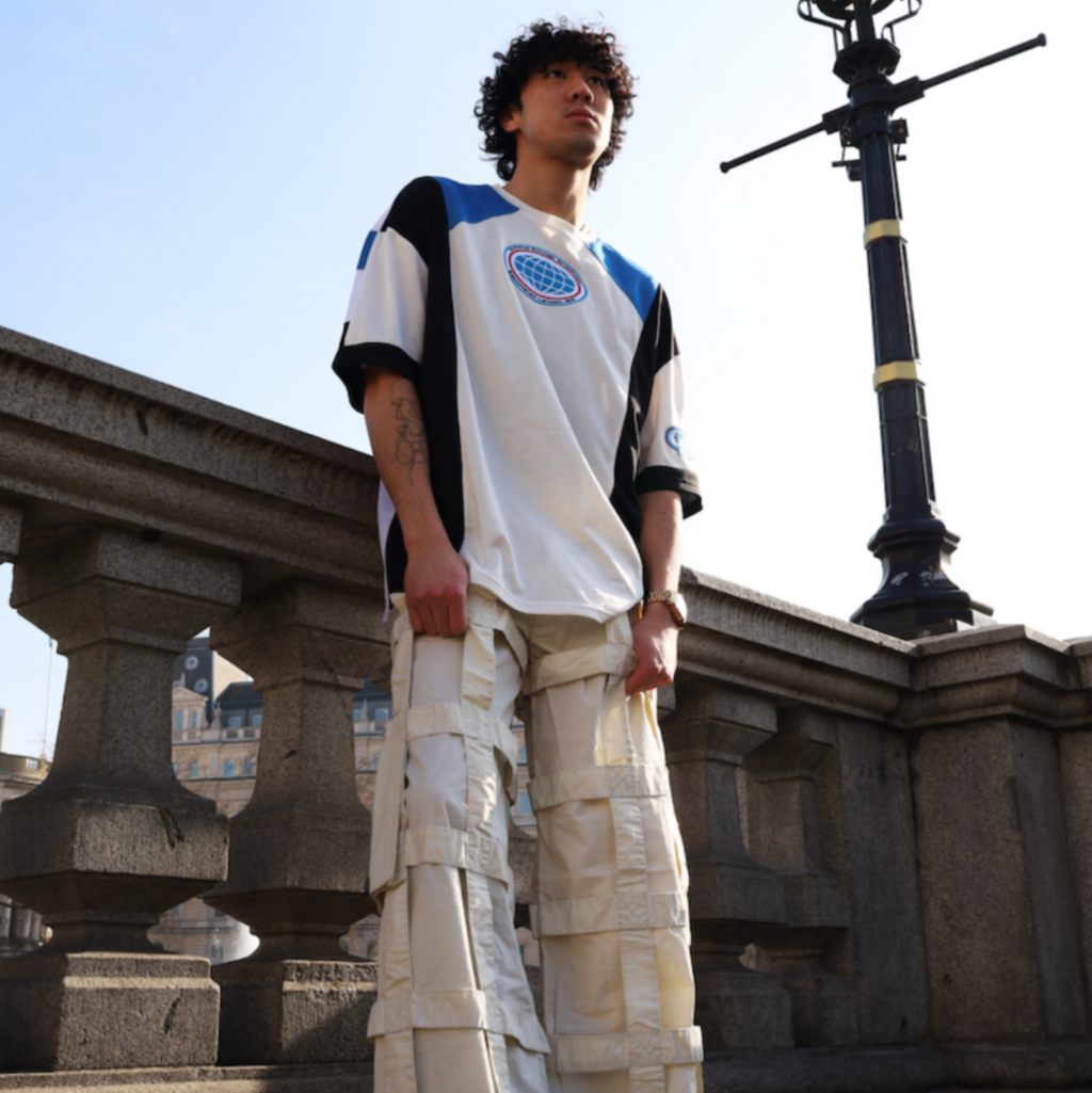 LATTICE TROUSERS