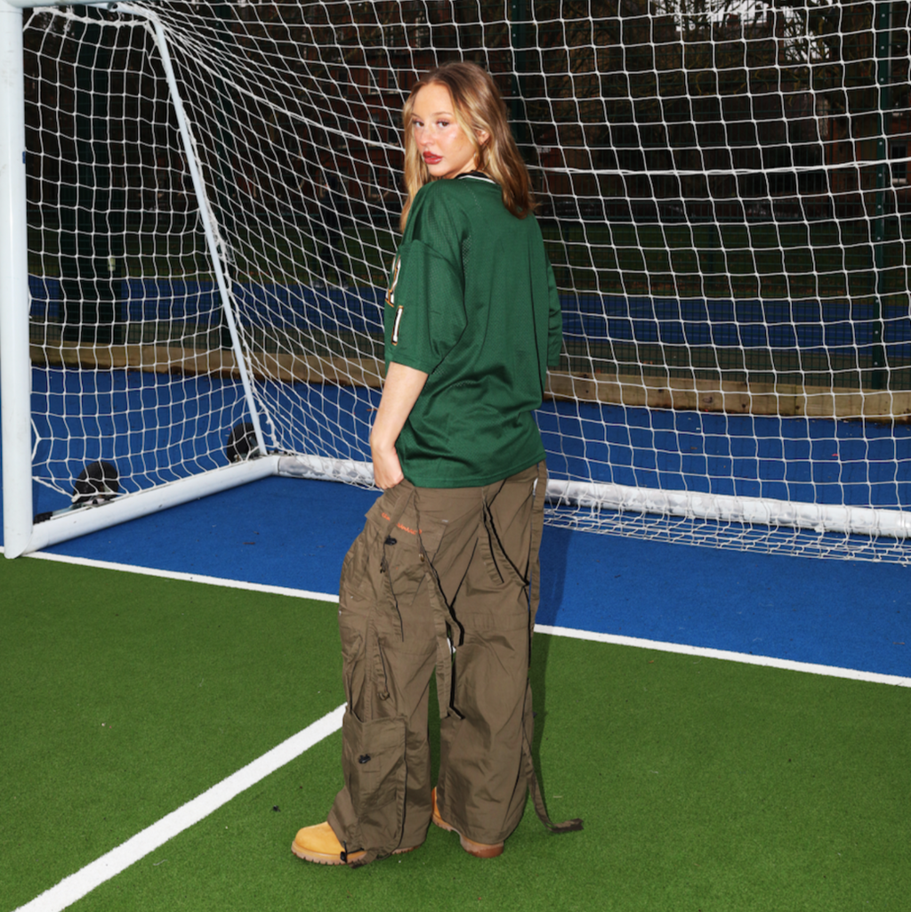 WOMENS DROME KHAKI TROUSERS