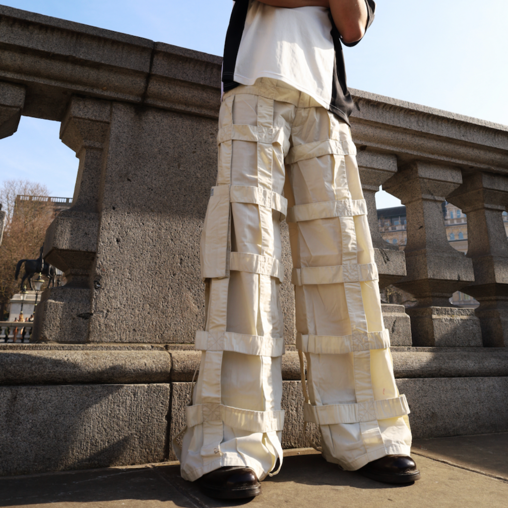 LATTICE TROUSERS