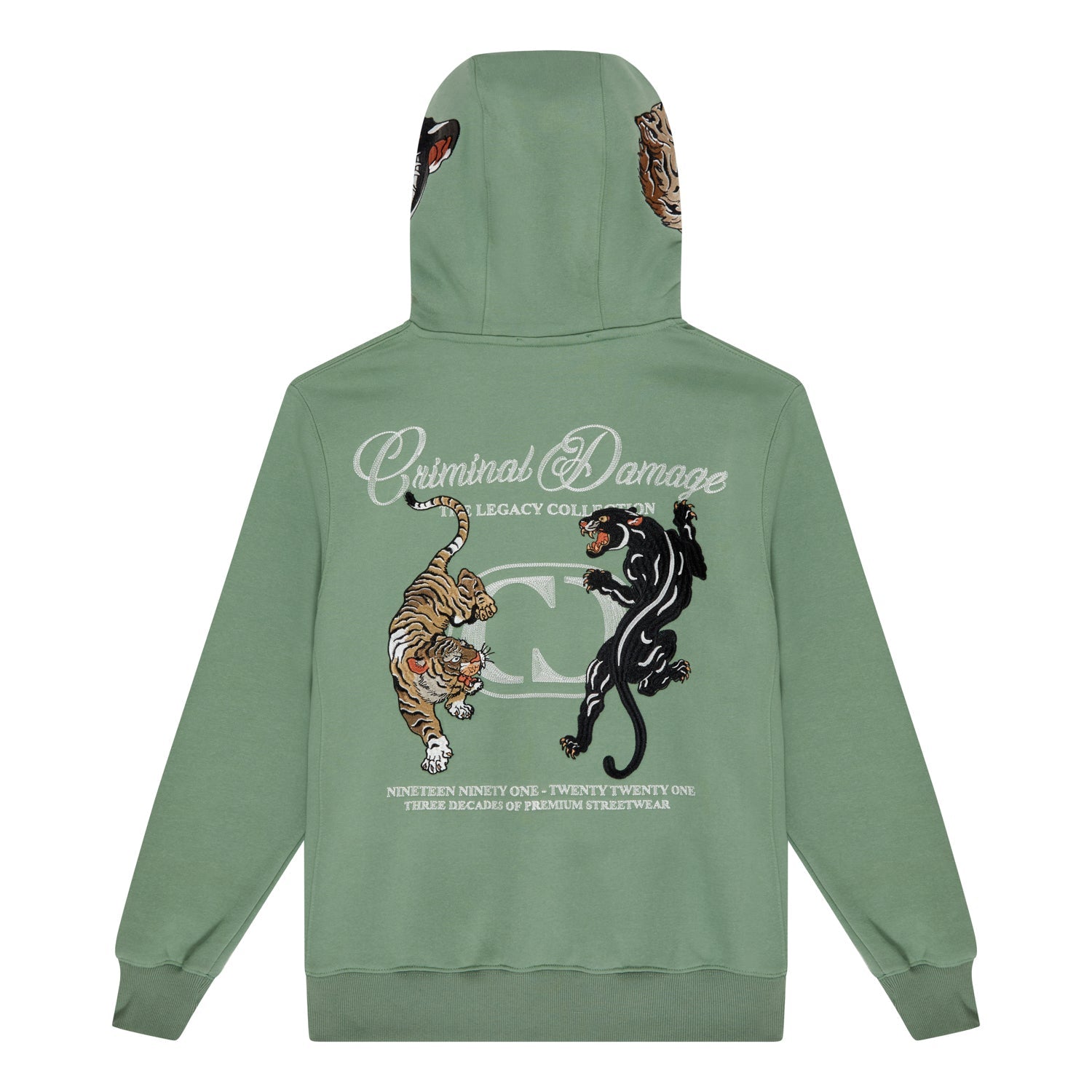 TWINS FIGHT HOODIE Criminal Damage Store