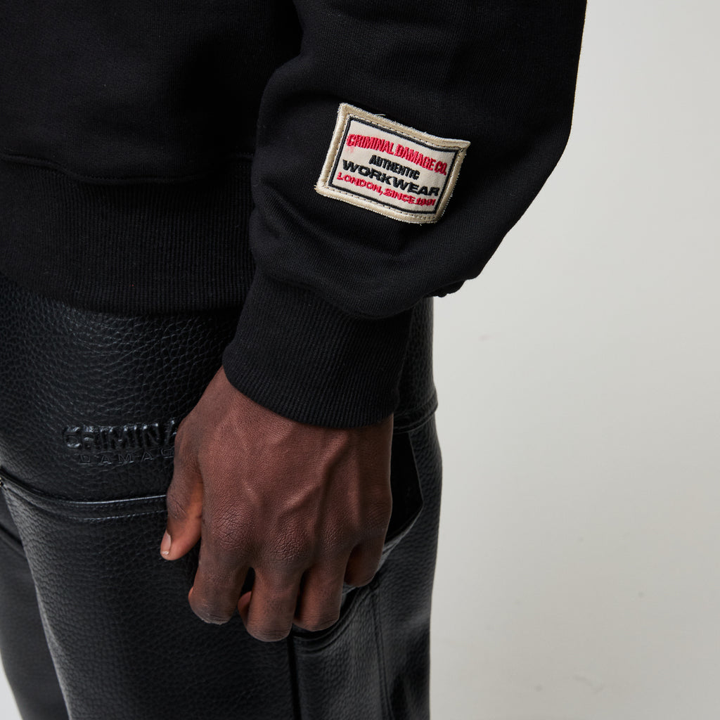 TWO LIVES HALF ZIP SWEATSHIRT