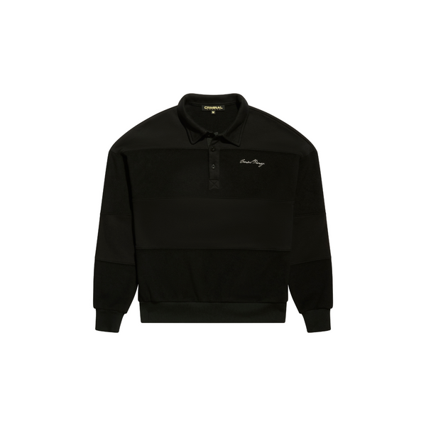 TEXTURED RUGBY KNIT
