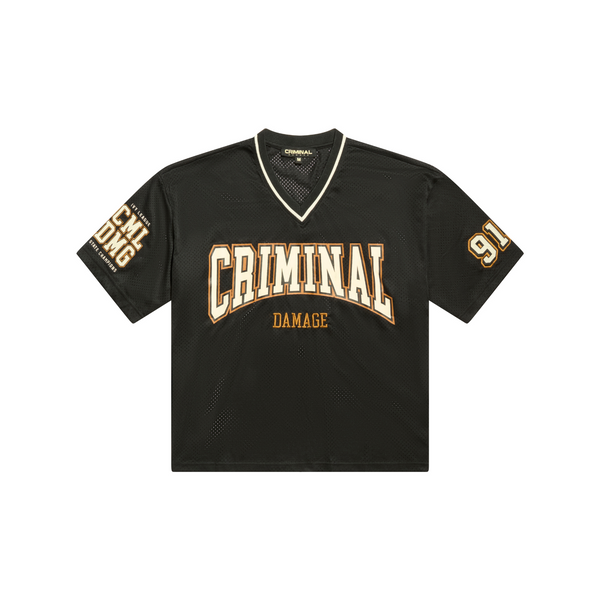 MESH V NECK JERSEY