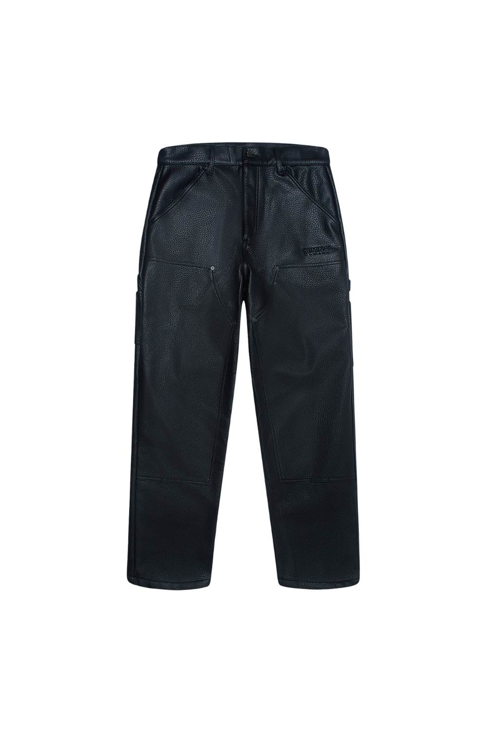 LEATHER CARPENTER PANT