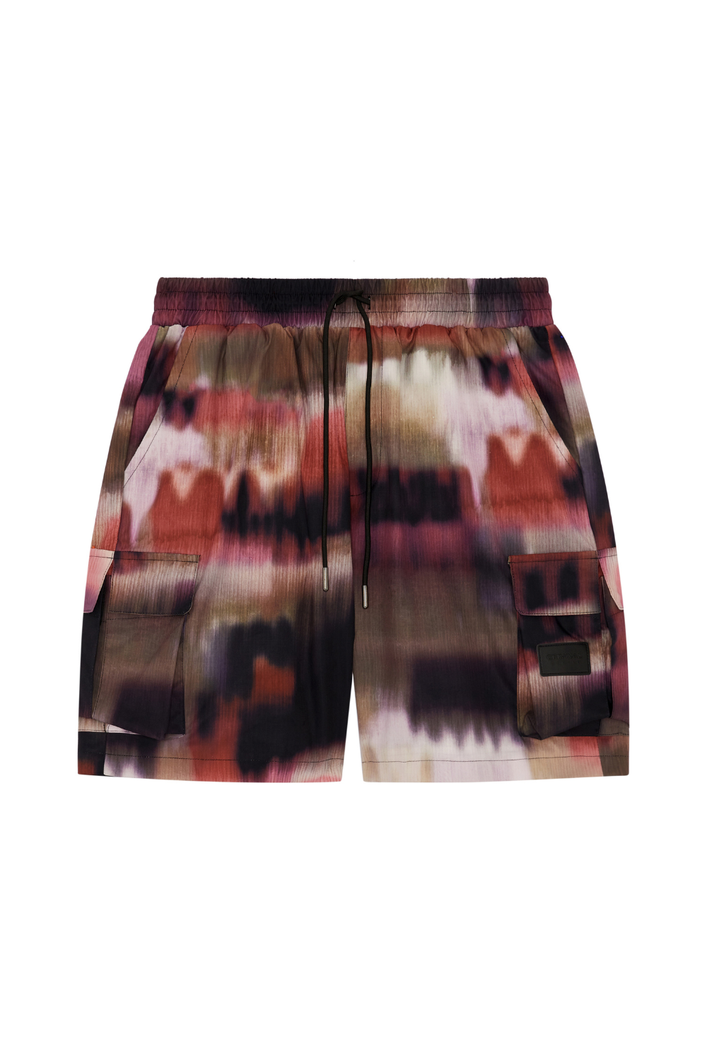 PHOTO PRINT  ZIP SHORTS