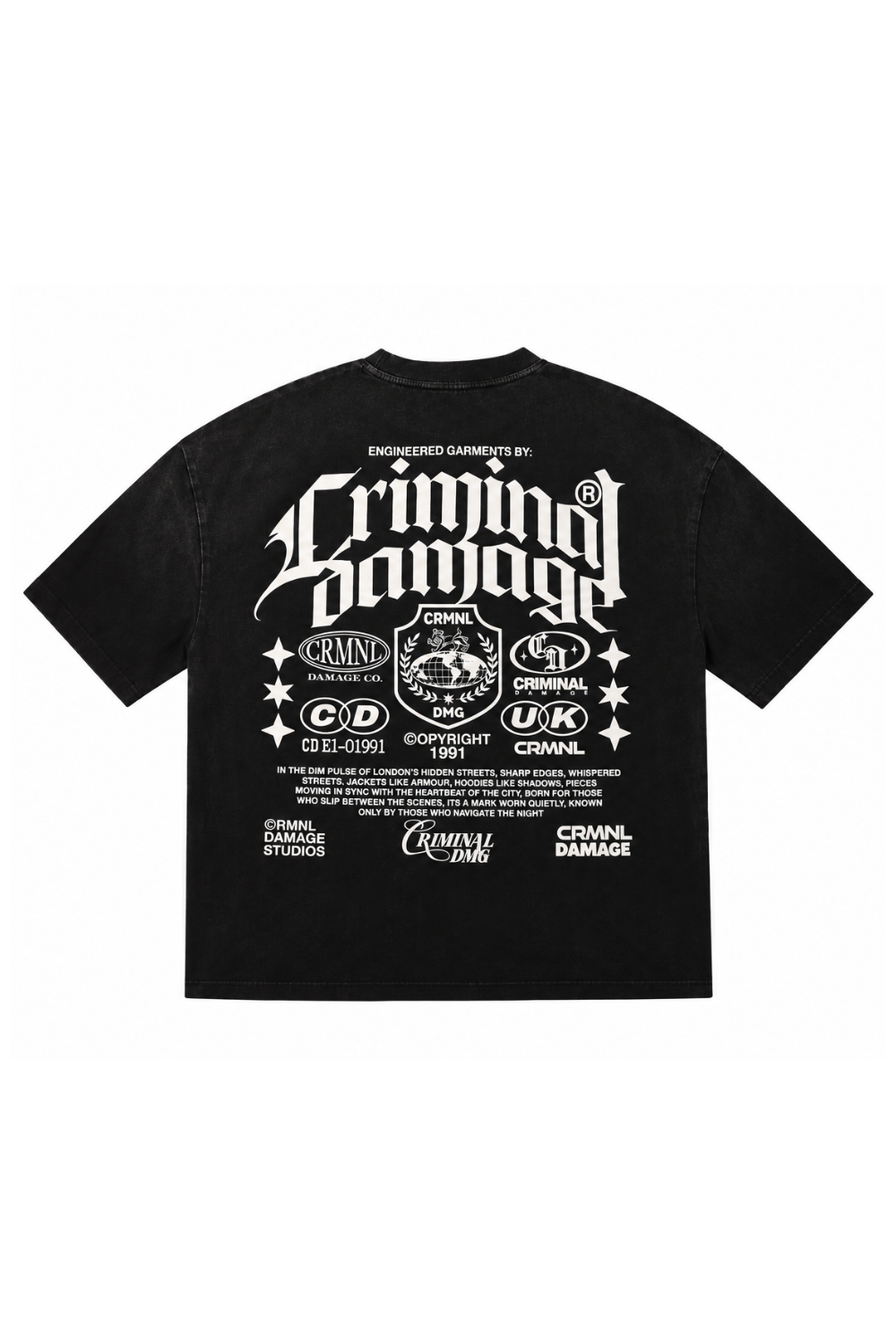 SUN FADE LOGO MANIA T-SHIRT