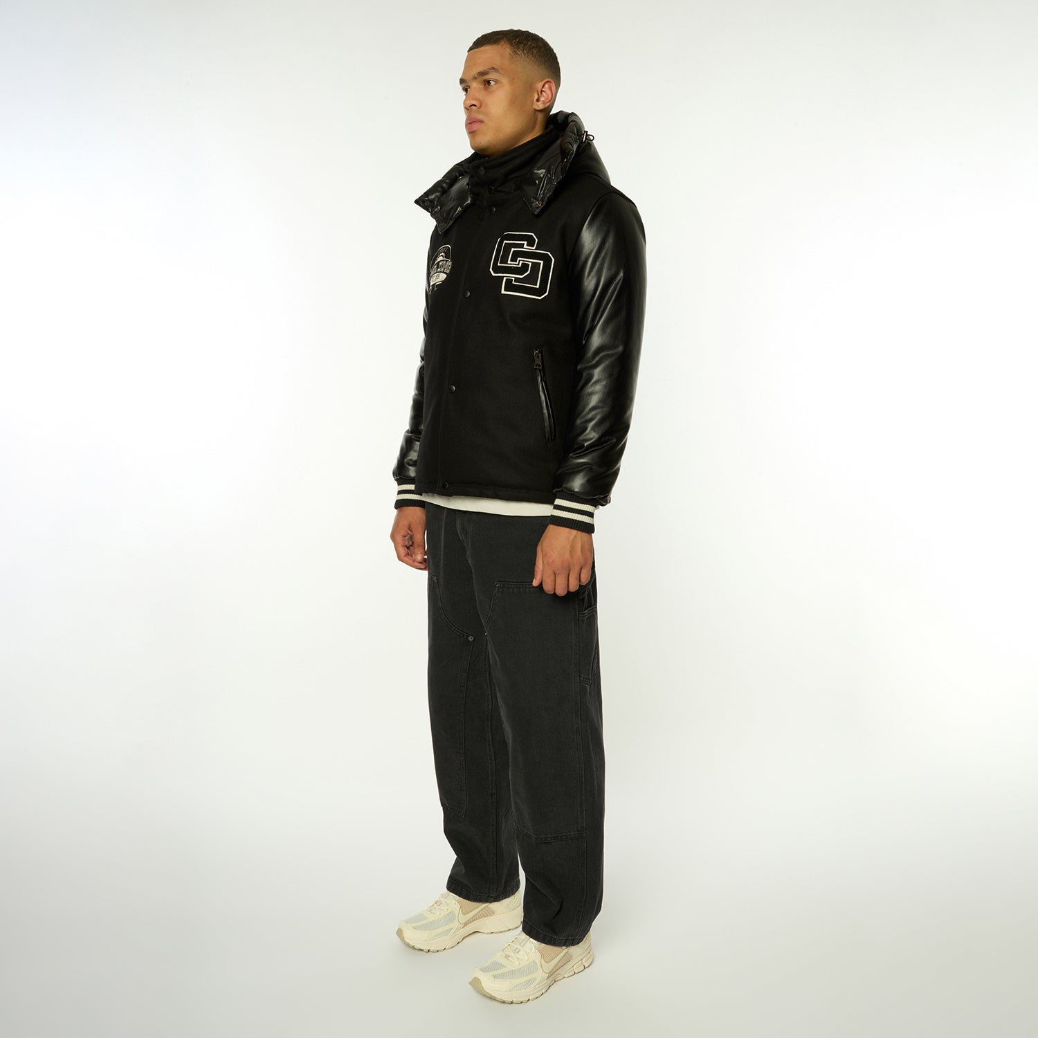 Varsity Puffer Jacket-Criminal Damage Store