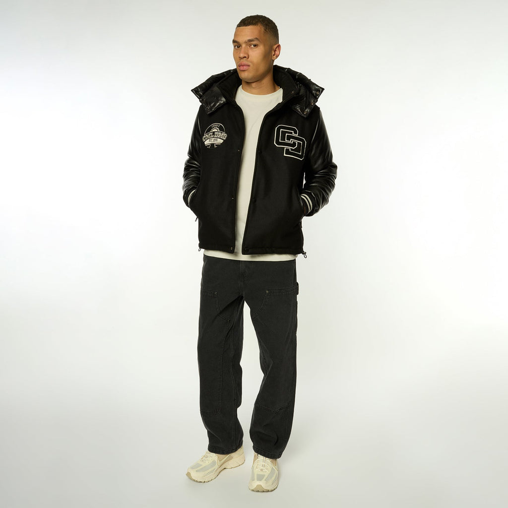 Varsity Puffer Jacket-Criminal Damage Store