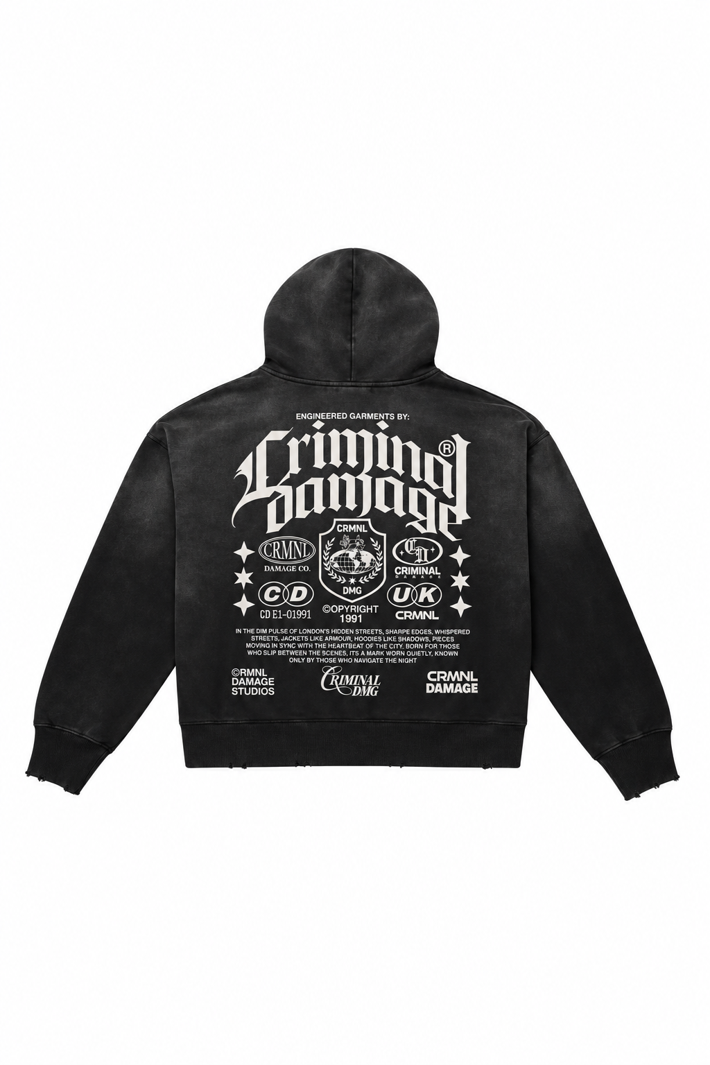 SUN FADE LOGO MANIA HOODIE