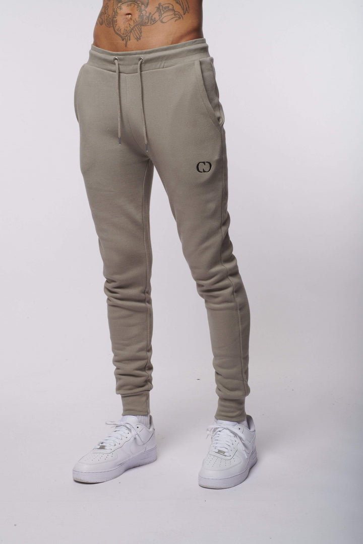 Criminal Damage Store JOGGERS ECO ESSENTIAL RECYCLED JOGGER - STONE